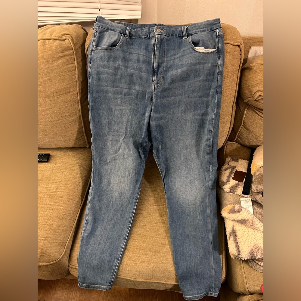 light wash jeggings
